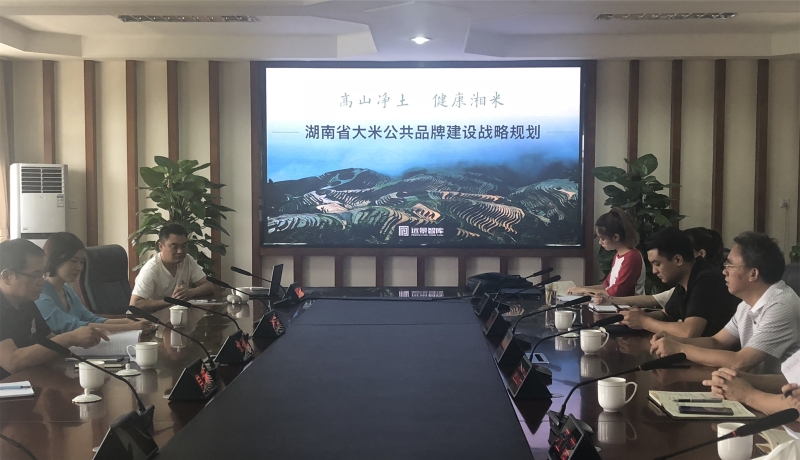 湖南省稻米協(xié)會聽取《湖南省大米公用品牌建設戰(zhàn)略規(guī)劃》編制匯報